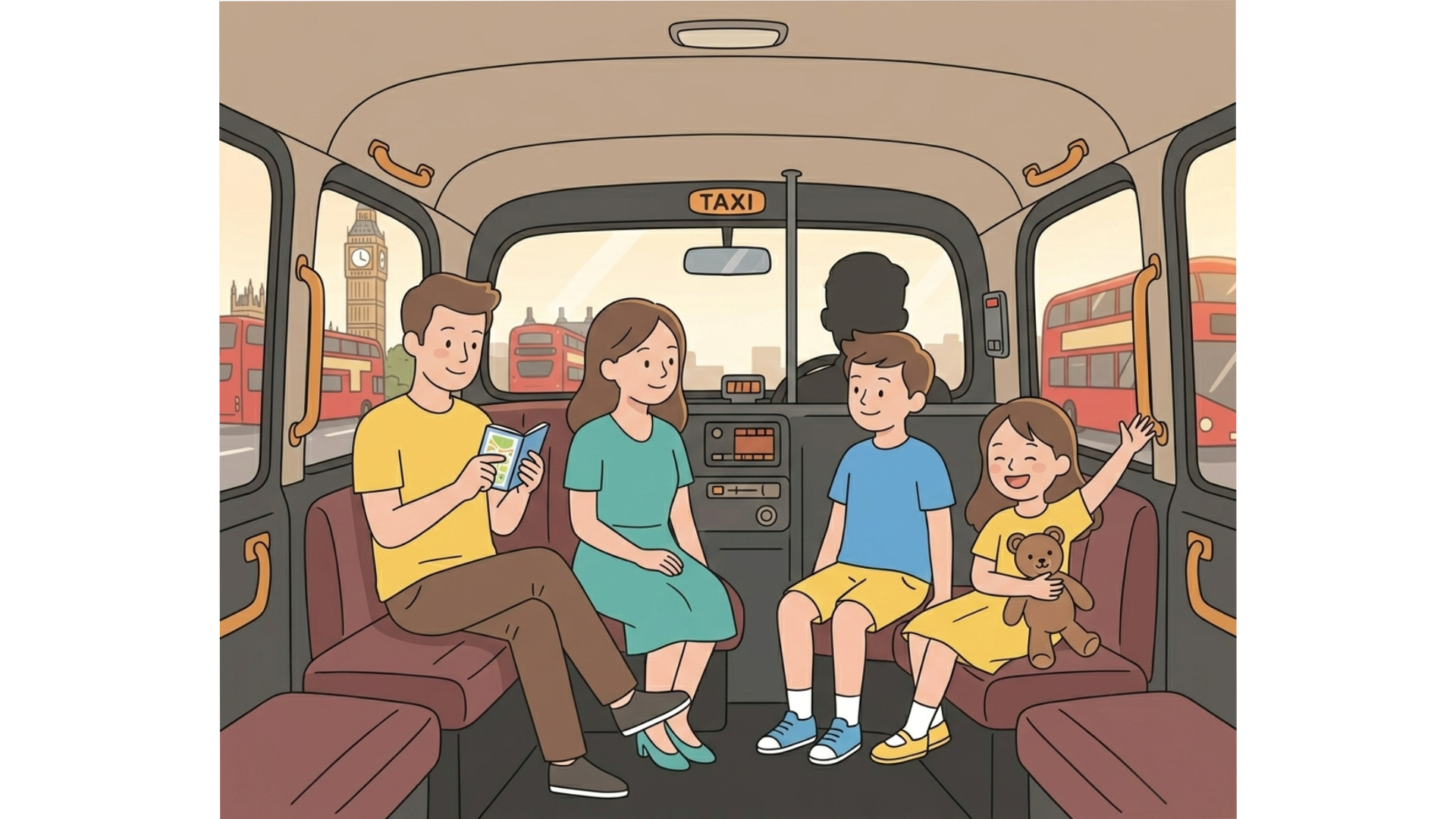 Teenager using smartphone with eSIM data while traveling internationally with family